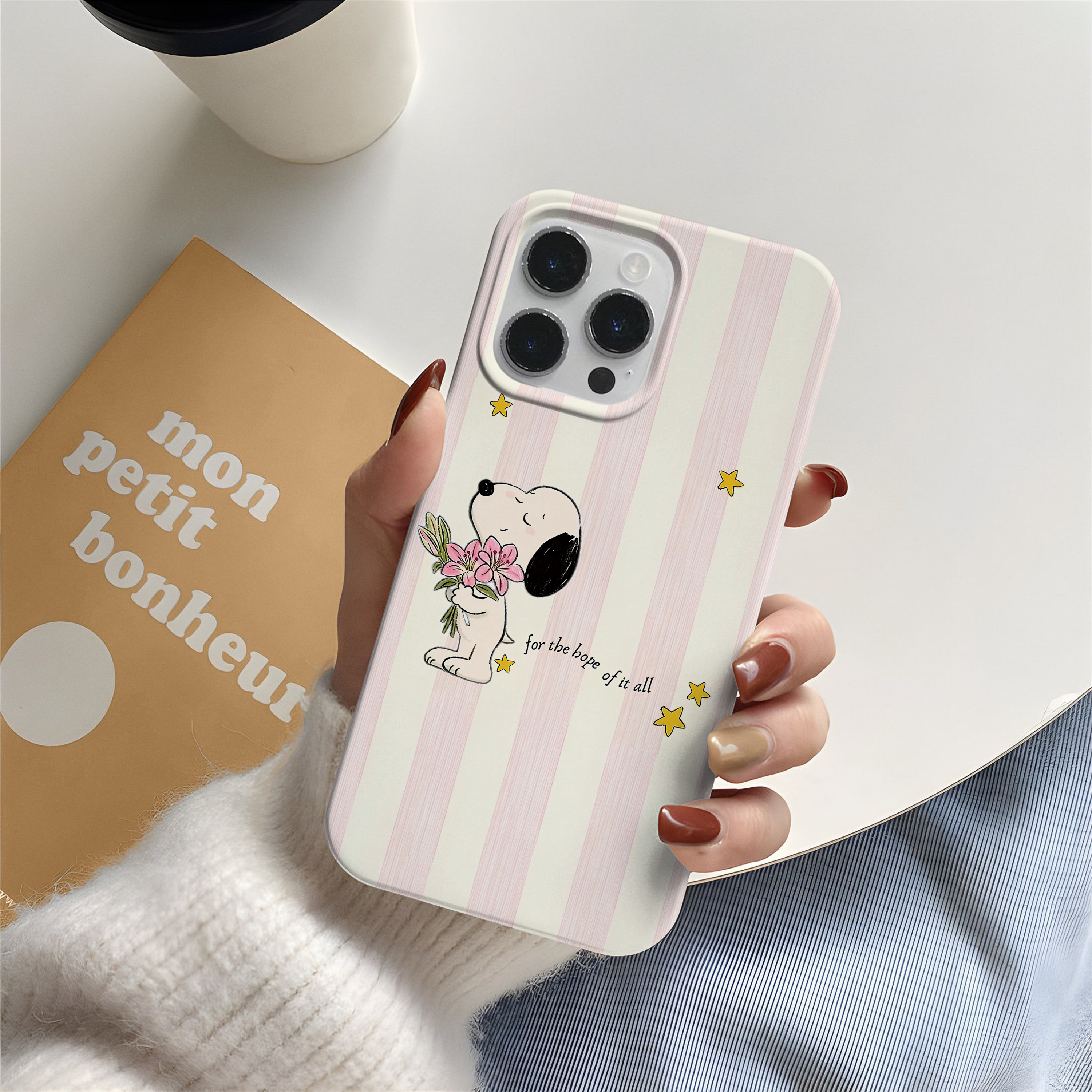 Sevimli Snoopy Telefon Kılıfı