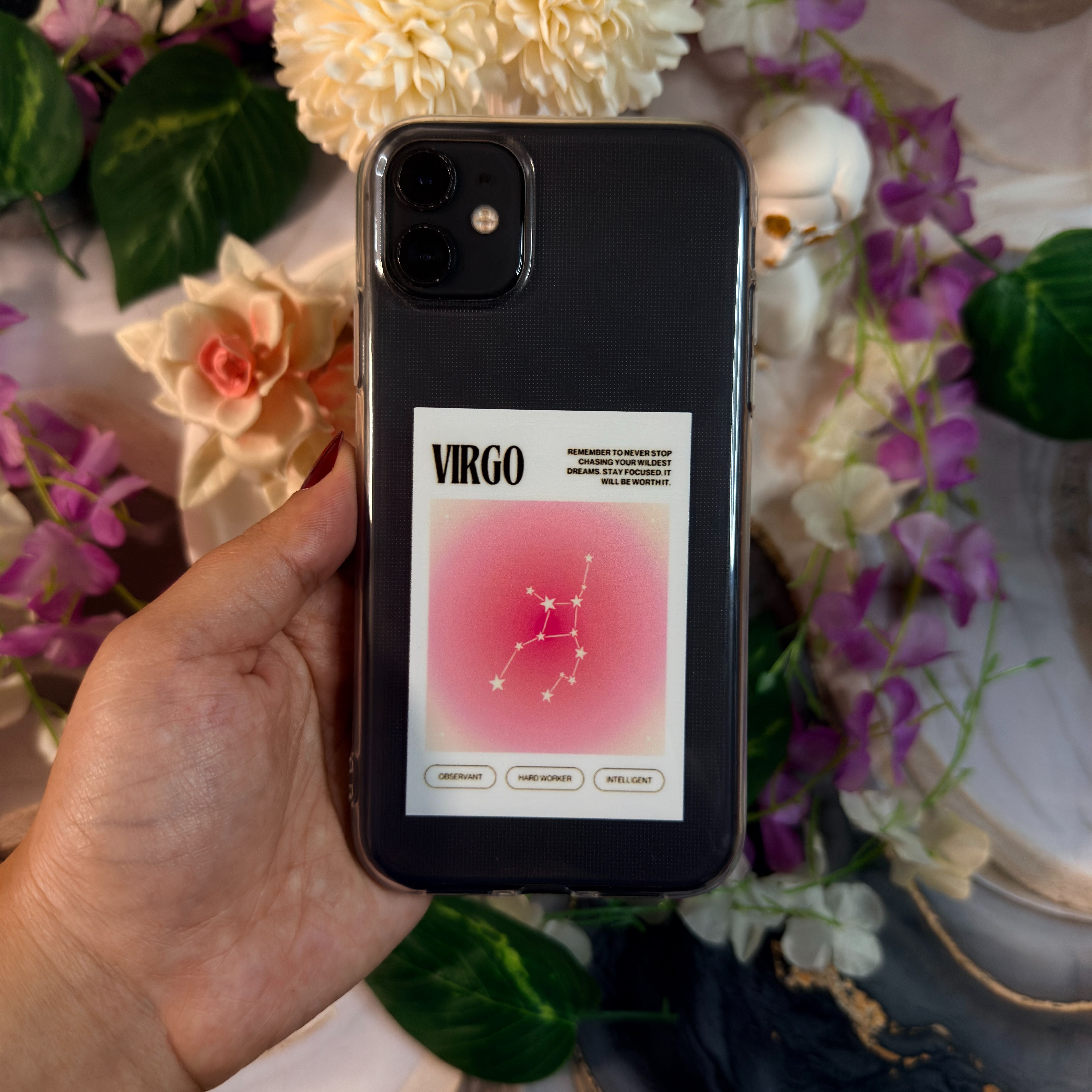 Başak Burcu ♍ Premium Şeffaf Telefon Kılıfı