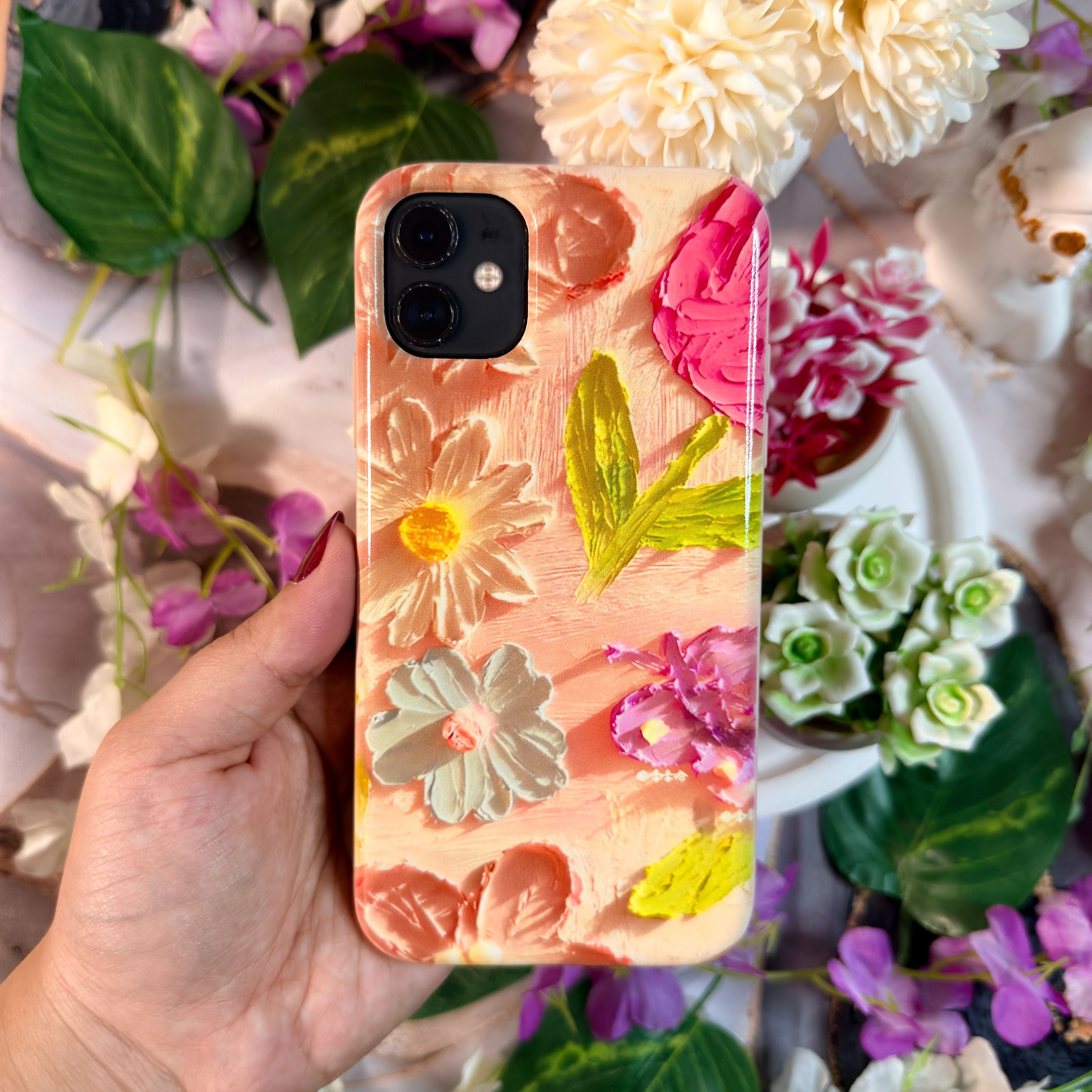 Çiçek Bahçesi Premium Telefon Kılıfı